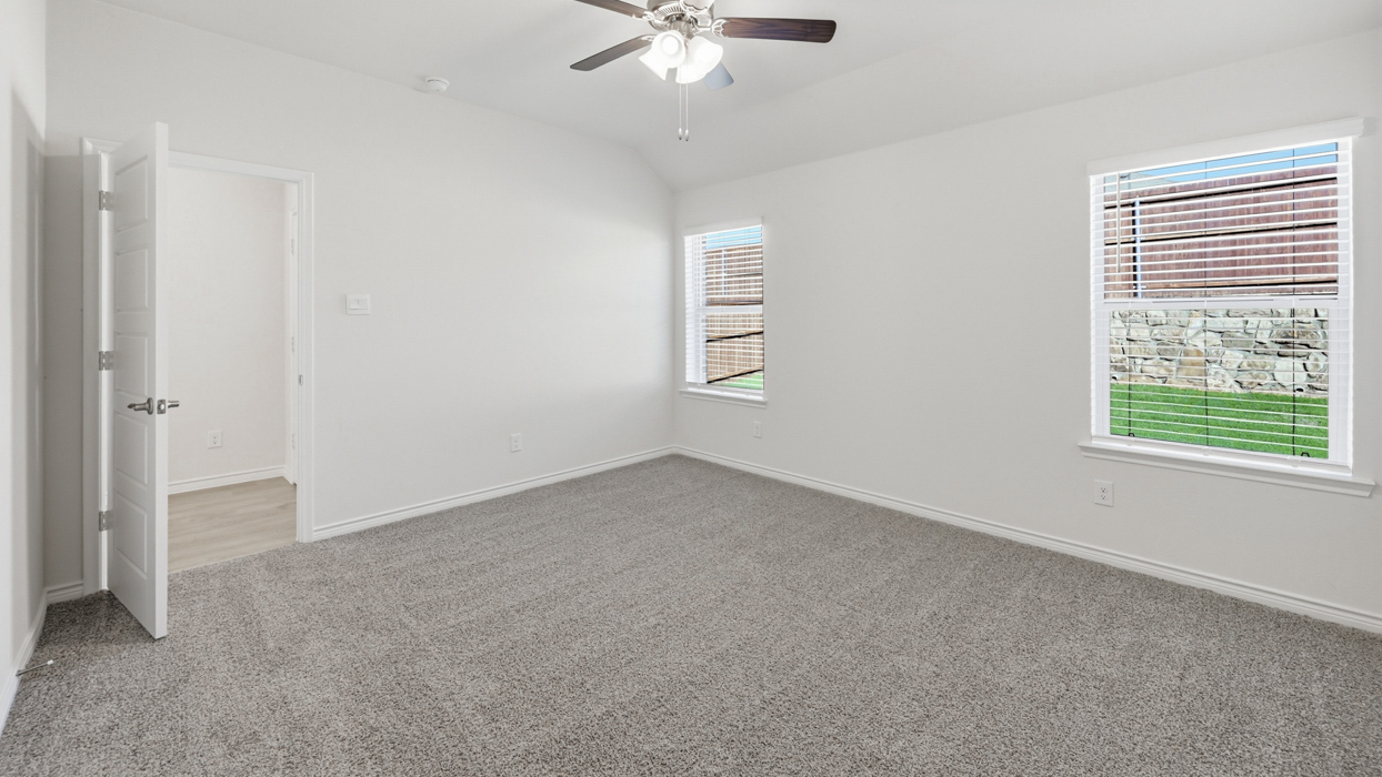 Douglas Floorplan Elevation B Bedroom Gallery Image - Silverado in Aubrey, TX