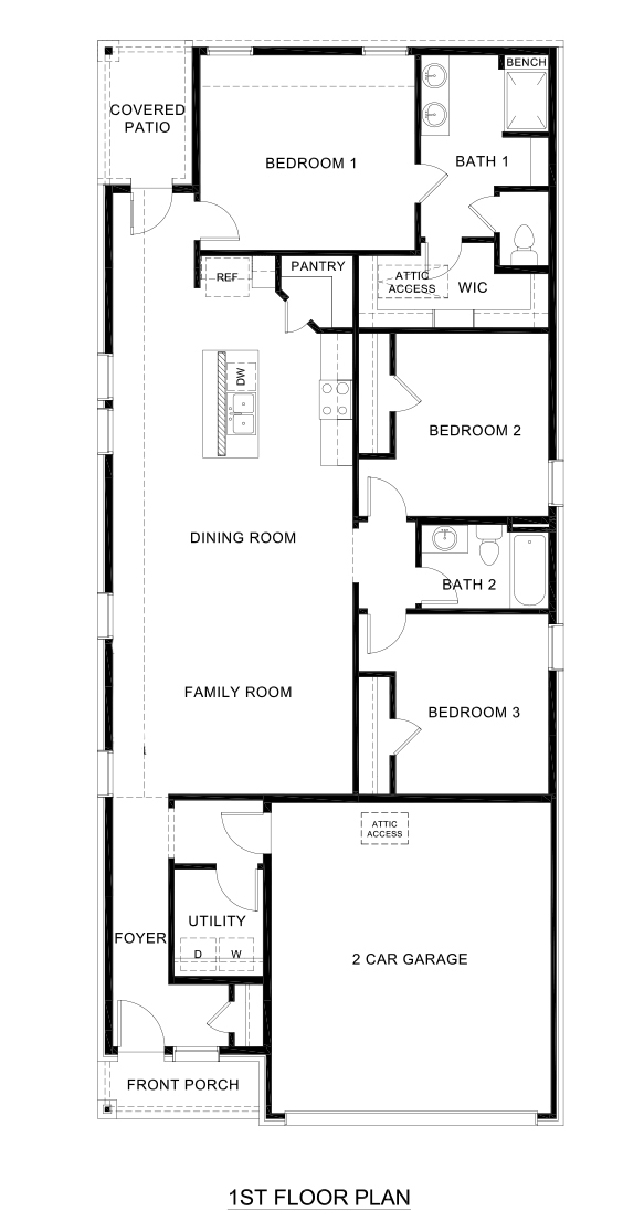 H30D Douglas Floorplan Silverado in Aubrey, TX