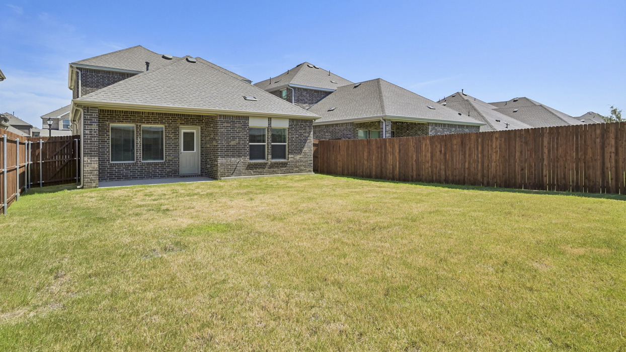 Haven Floorplan Elevation F Backyard Gallery Image - Silverado in Aubrey, TX
