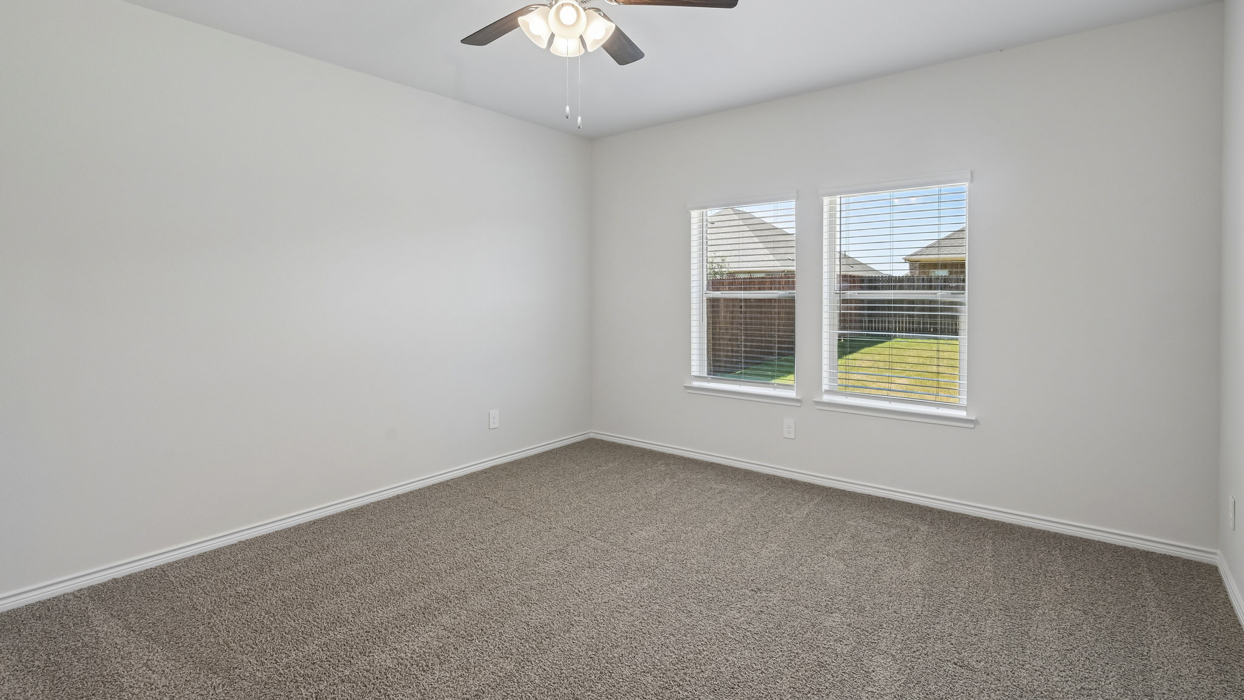 Haven Floorplan Elevation F Bedroom Gallery Image - Silverado in Aubrey, TX