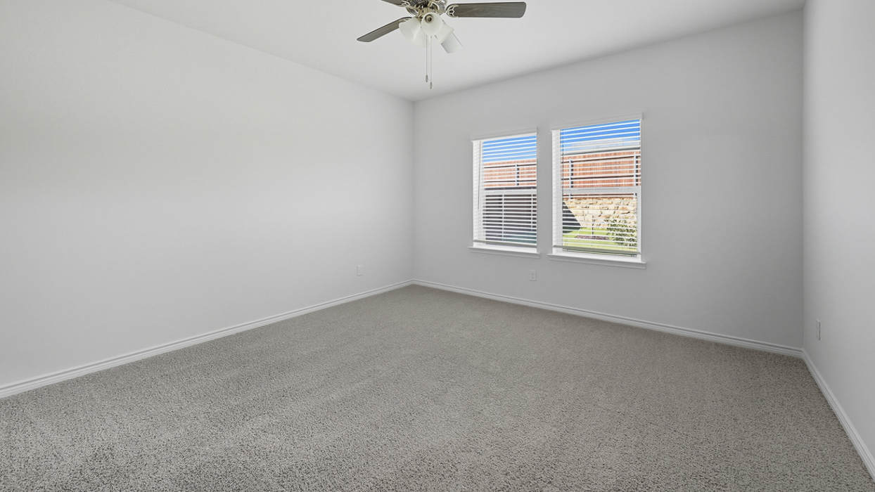 Haven Floorplan Elevation F Bedroom Gallery Image - Silverado in Aubrey, TX