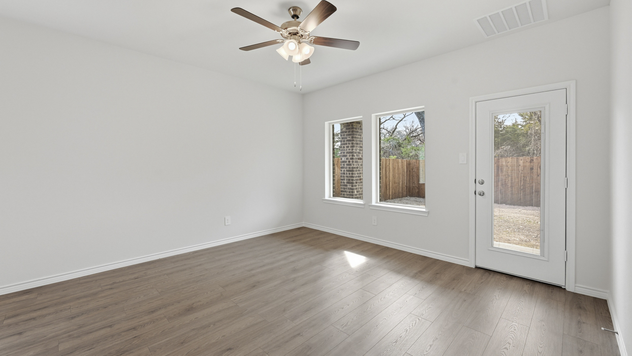 Jackson Floorplan Elevation F Living Gallery Image - Silverado in Aubrey, TX