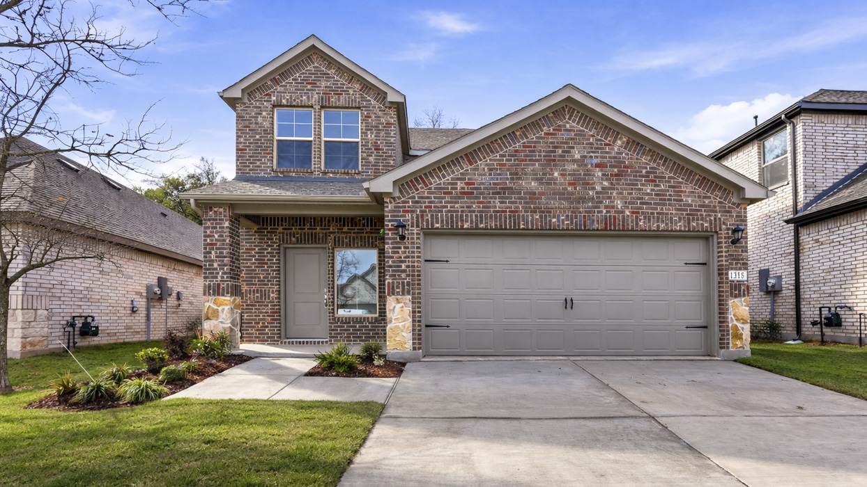 H30J Jackson Floorplan Exterior-Silverado in Aubrey, TX