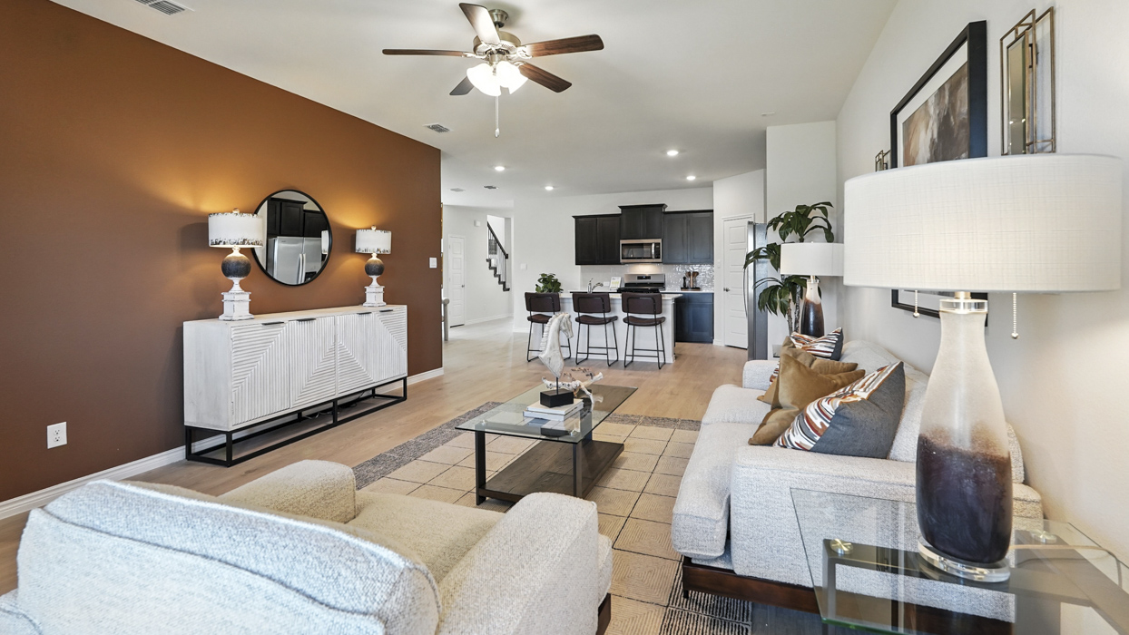 Ryker Floorplan Elevation E Living Gallery Image - Silverado in Aubrey, TX