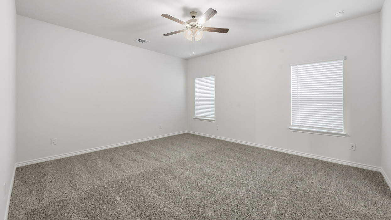 Sage Floorplan Elevation F Bedroom Gallery Image - Silverado in Aubrey, TX
