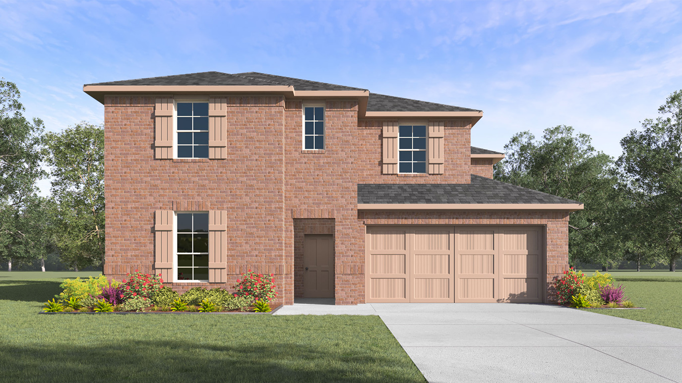 Floor Plan in Silverado Aubrey, TX D.R. Horton