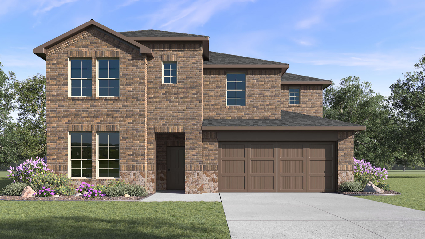 Floor Plan in Silverado Aubrey, TX D.R. Horton