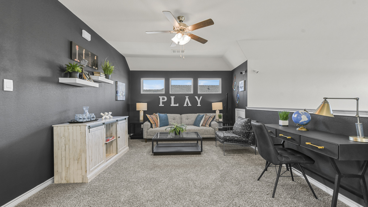 Tangerine floorplan Gameroom Gallery Image - Silverado in Aubrey TX