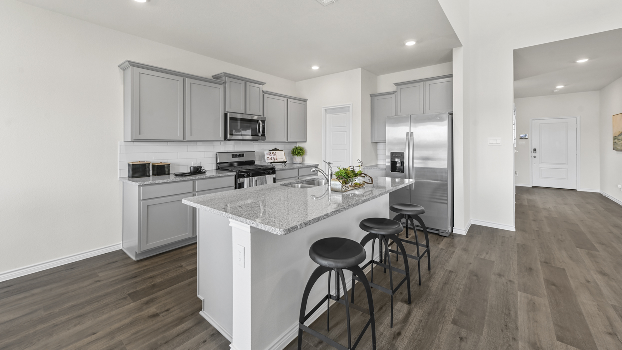 Tangerine floorplan Kitchen Gallery Image - Silverado in Aubrey TX