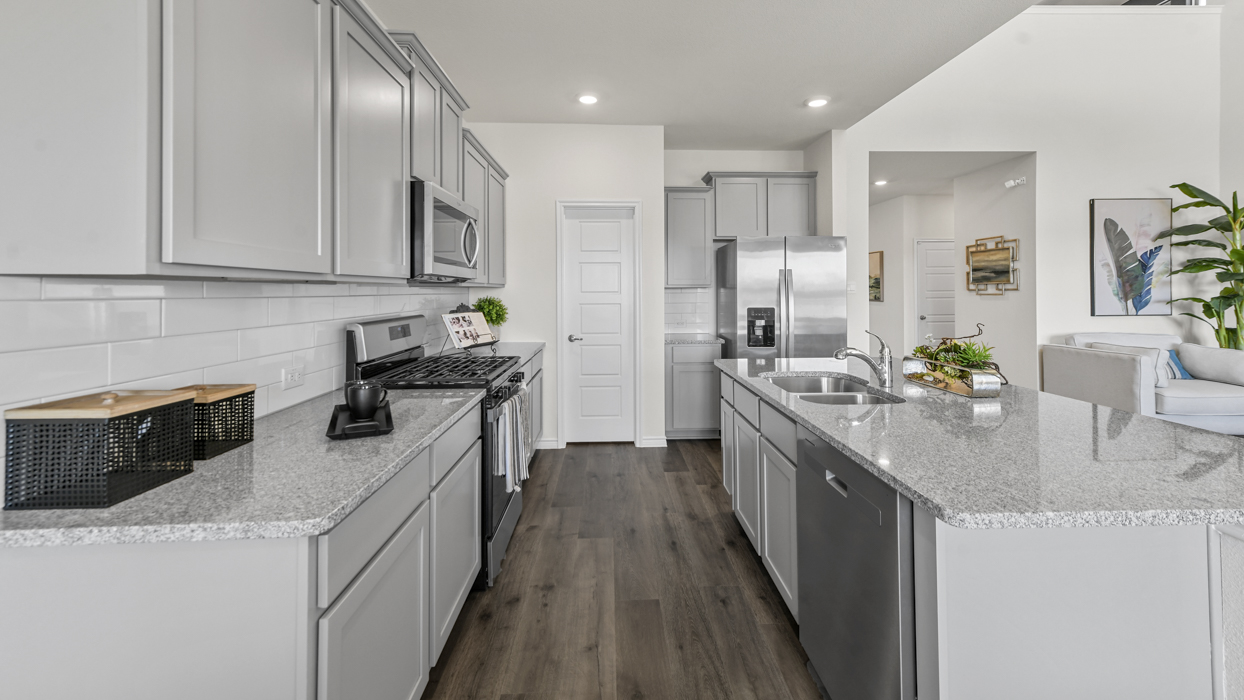 Tangerine floorplan Kitchen Gallery Image - Silverado in Aubrey TX