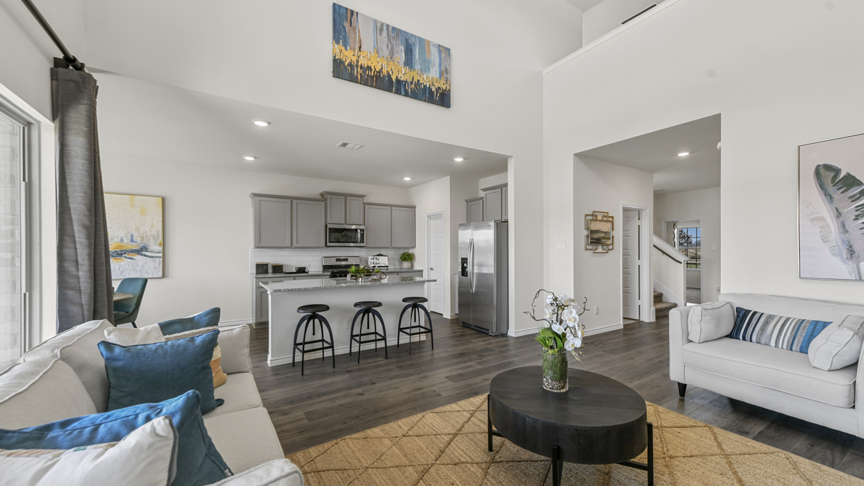 Tangerine floorplan Living Gallery Image - Silverado in Aubrey TX