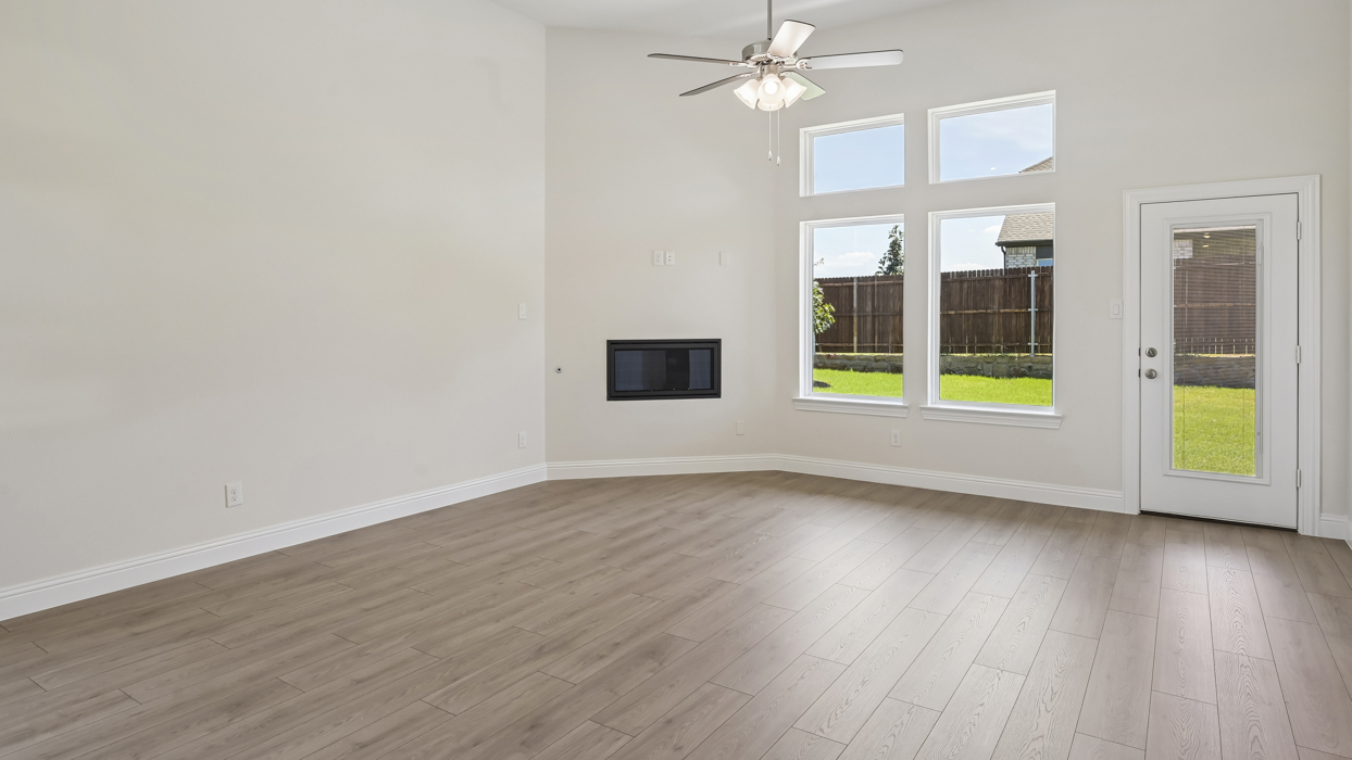 Bandera Floorplan Elevation E Living Gallery Image - Silverado in Aubrey, TX
