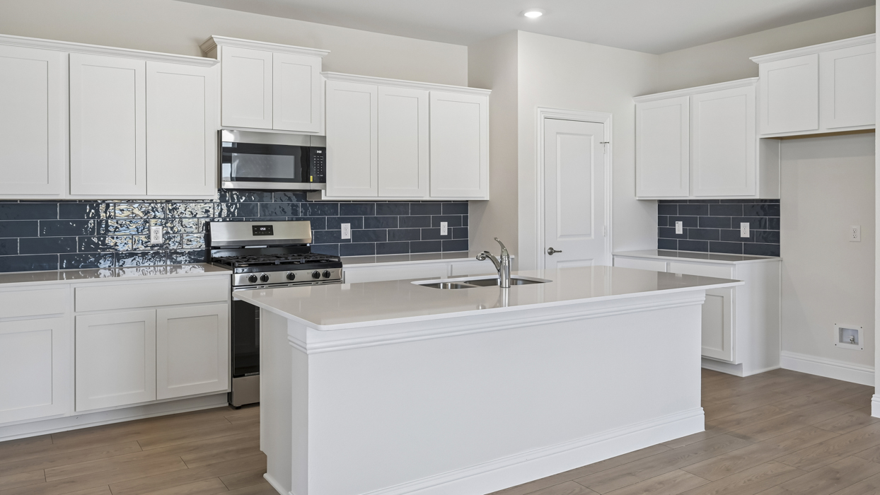 Bandera Floorplan Elevation Kitchen Gallery Image - Silverado in Aubrey, TX