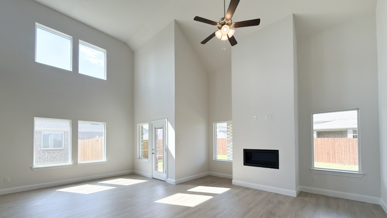 Bastrop Floorplan Elevation F Living Gallery Image - Silverado in Aubrey, TX