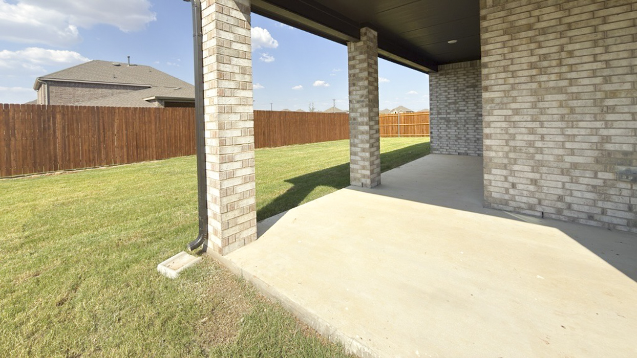 Bastrop Floorplan Elevation F Backyard Gallery Image - Silverado in Aubrey, TX