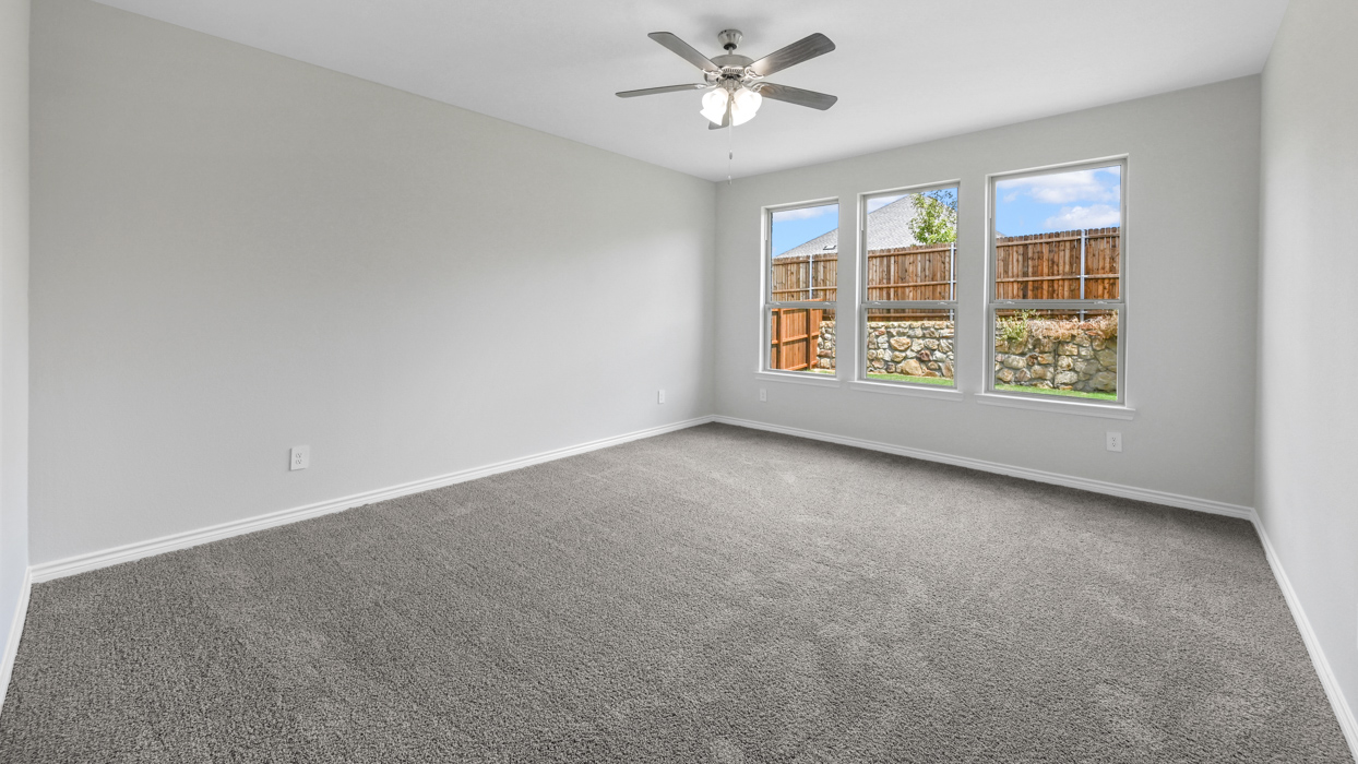 Bastrop Floorplan Elevation F Bedroom Gallery Image - Silverado in Aubrey, TX