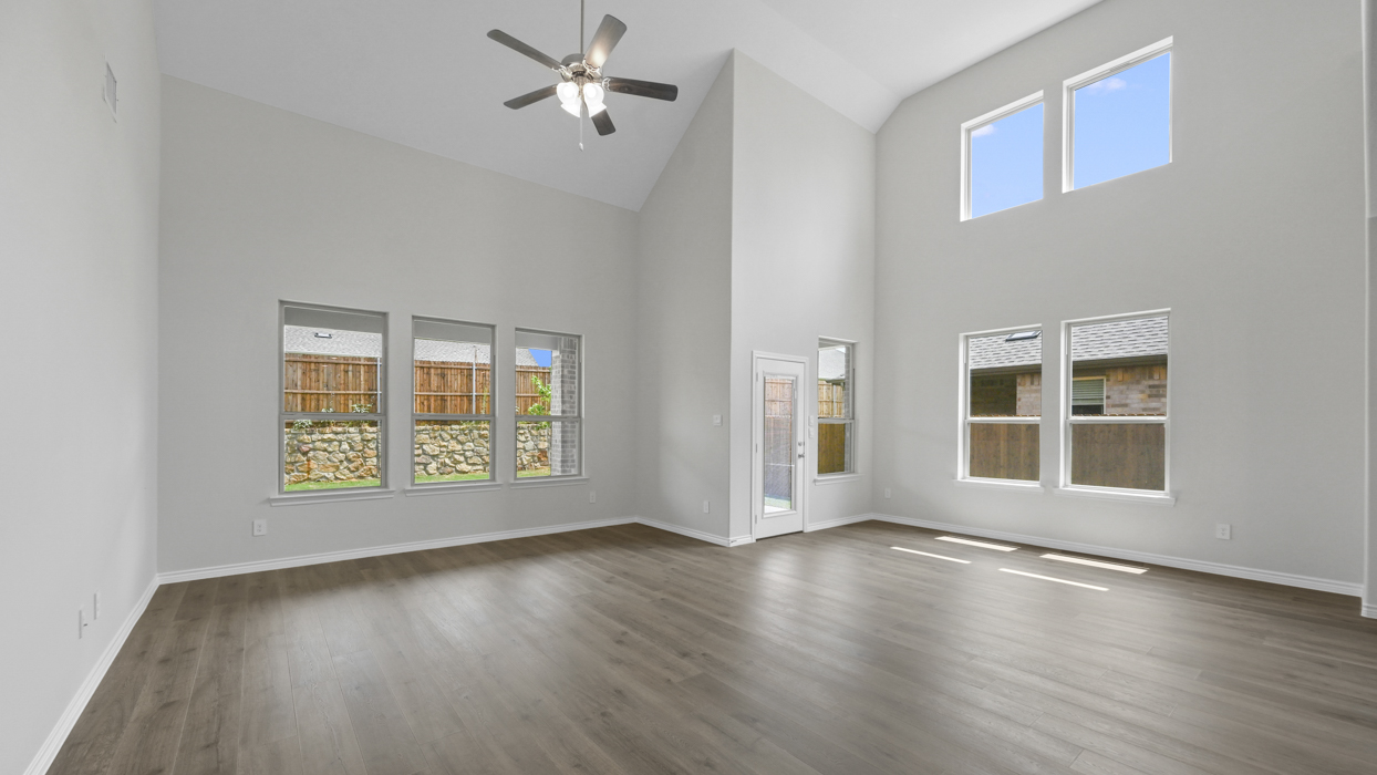 Bastrop Floorplan Elevation F Living Gallery Image - Silverado in Aubrey, TX