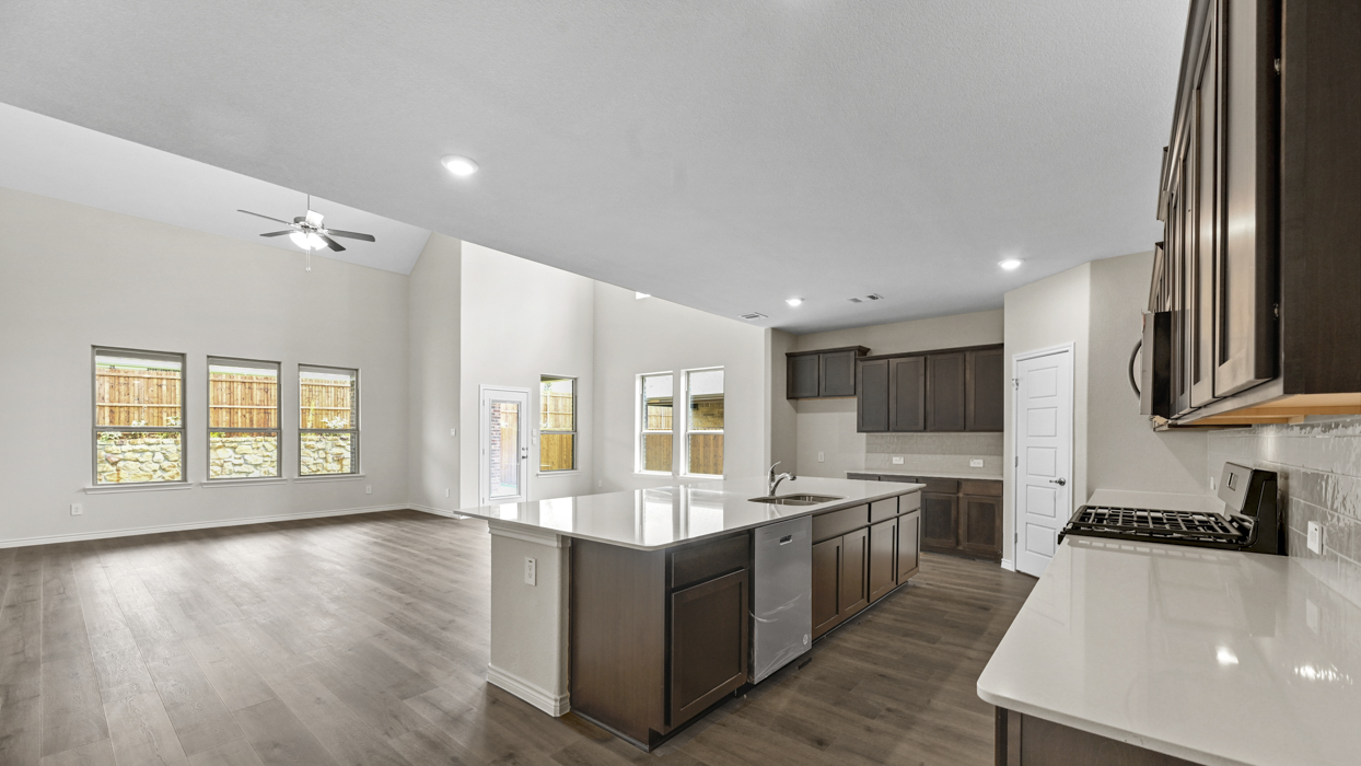 Bastrop Floorplan Kitchen Gallery Image -Silverado in Aubrey, TX