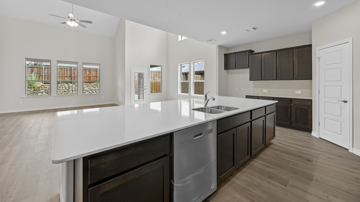 Bastrop Floorplan Kitchen Gallery Image -Silverado in Aubrey, TX