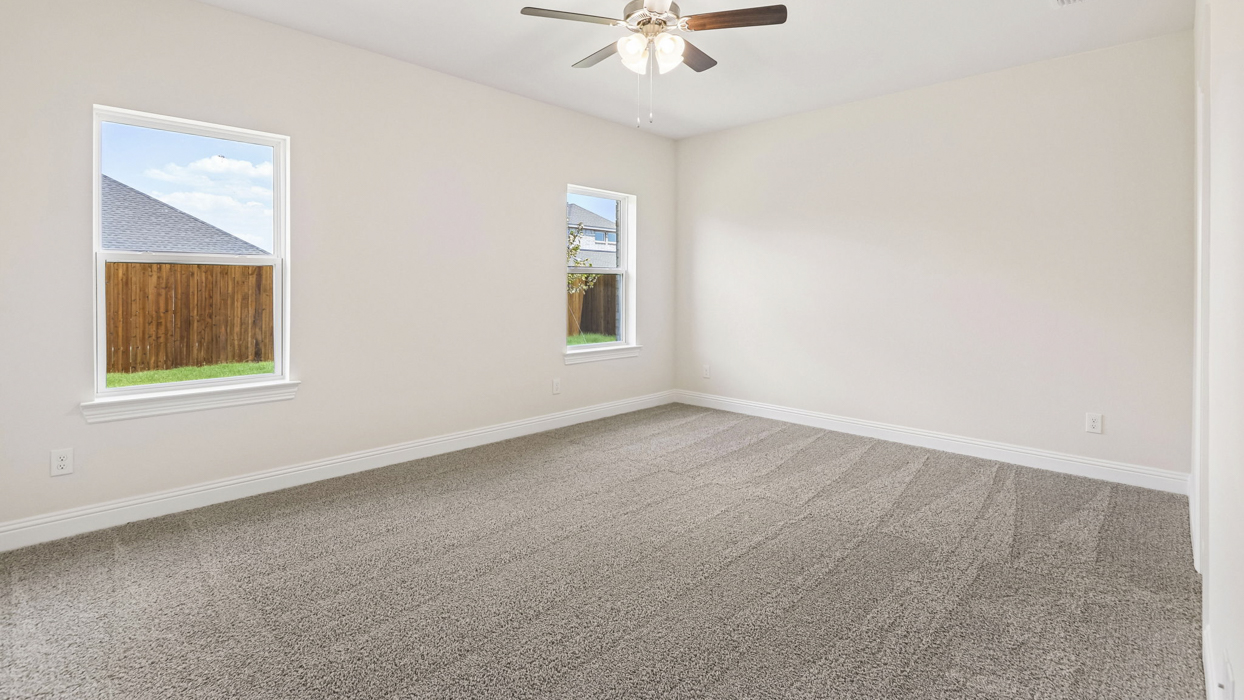 Conroe Floorplan Bedroom Gallery Image - Silverado in Aubrey, TX