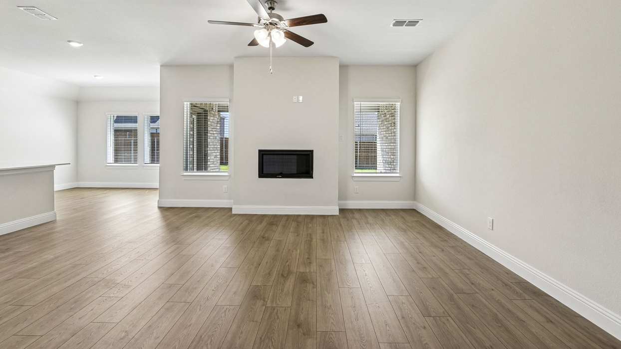 Dawson Floorplan Living Gallery Image - Silverado in Aubrey, TX