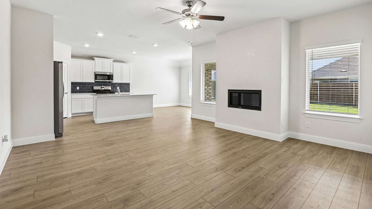 Dawson Floorplan Living Gallery Image-Silverado in Aubrey, TX