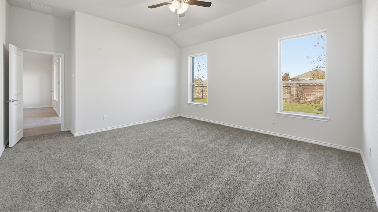 Harbour Floorplan Elevation F Bedroom Gallery Image - Silverado in Aubrey, TX
