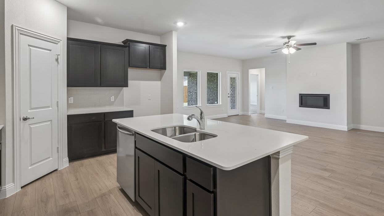 Ithaca Floorplan Kitchen Gallery Image - Silverado in Aubrey, TX