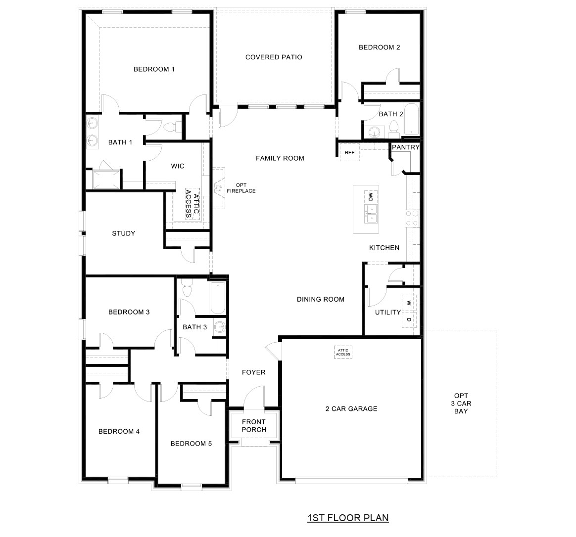 Ithaca Floorplan-Silverado in Aubrey TX