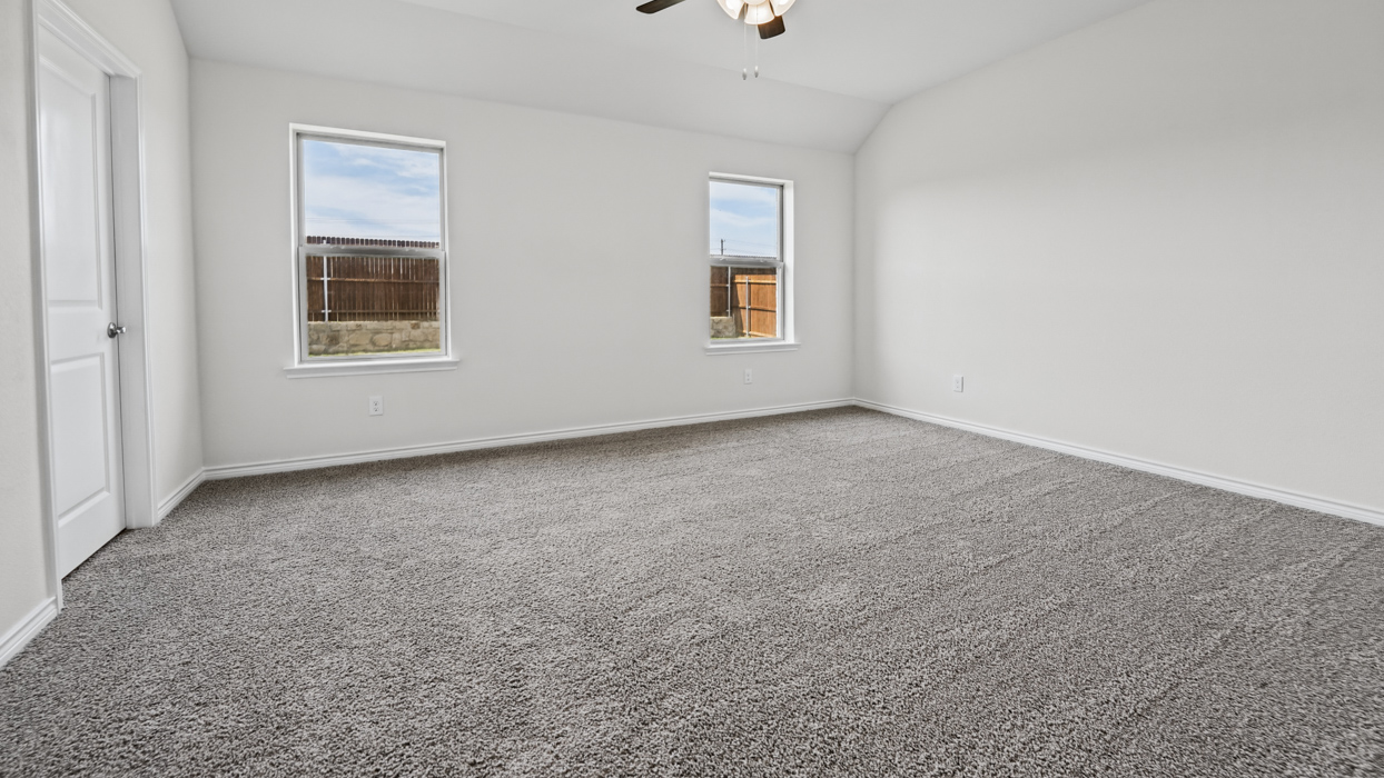 Violet Floorplan Elevation B Bedroom Gallery Image - Silverado in Aubrey, TX