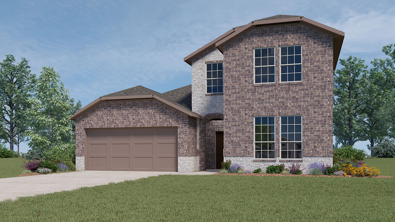 Floor Plan in Silverado Aubrey, TX D.R. Horton