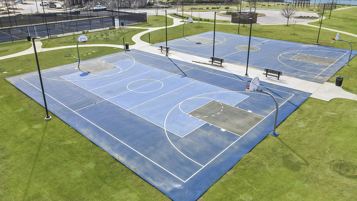 Silverado Courts Drone Image