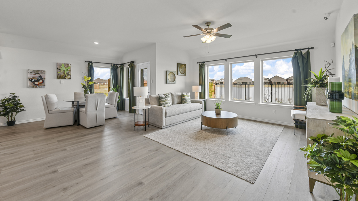 Bentworth Floorplan Elevation A Living Gallery Image - Silverado in Aubrey, TX