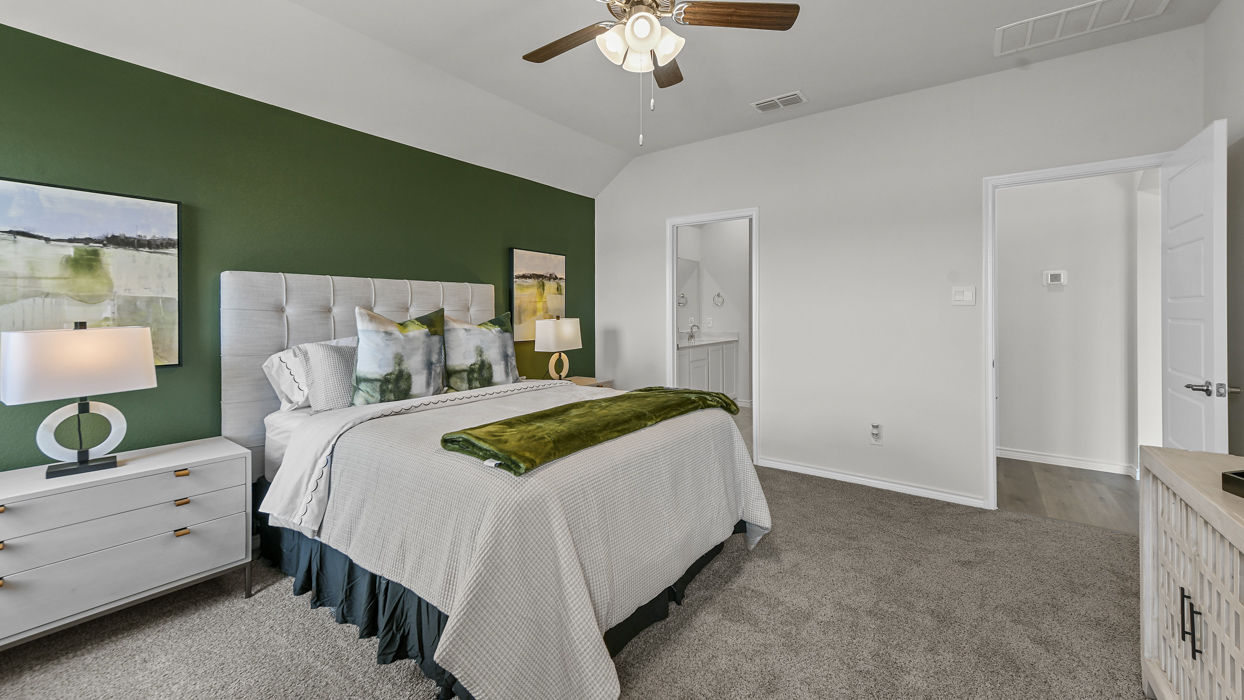 Bentworth floorplan Bedroom Gallery Image-Silverado in Aubrey, Tx