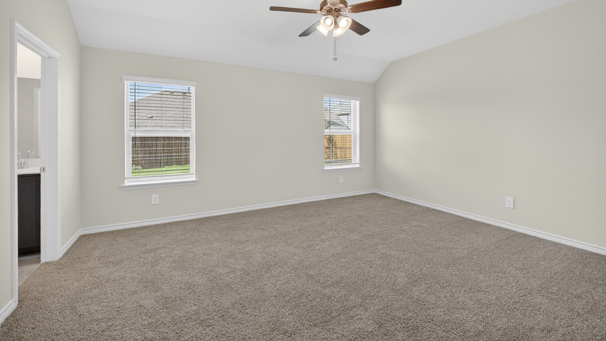 Violet Floorplan Elevation B Bedroom Gallery Image - Silverado in Aubrey, TX