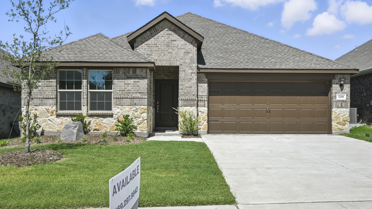 Violet floorplan elevation B Gallery Image-Silverado in Aubrey Tx