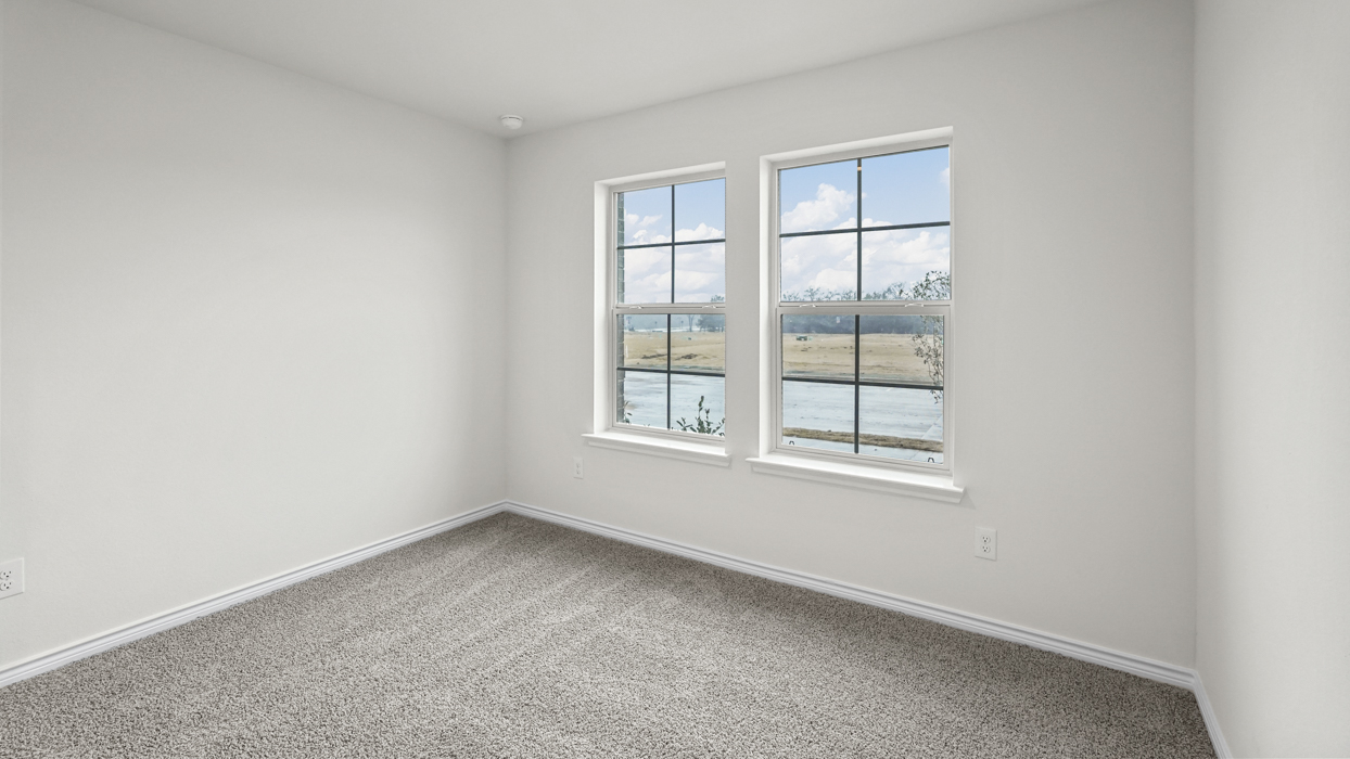 Cedarwood Floorplan Elevation A Bedroom Gallery Image - Silverado in Aubrey, TX