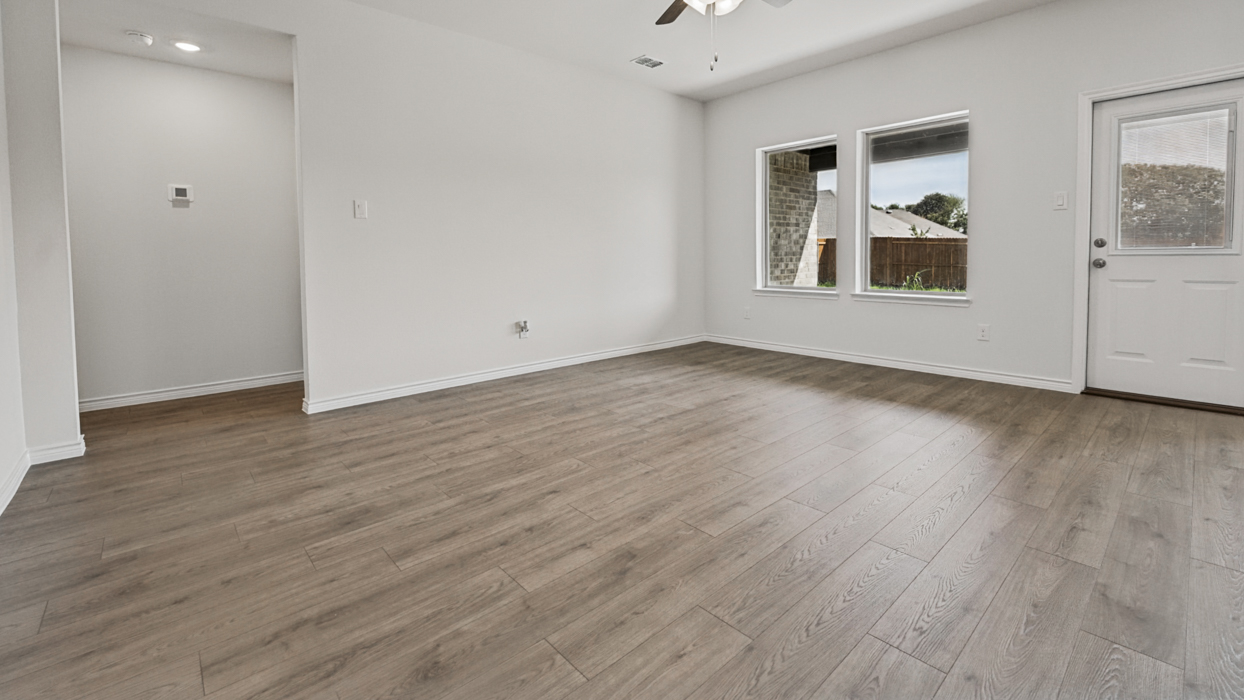 Cedarwood Floorplan Elevation B Living Gallery Image - Silverado in Aubrey, TX
