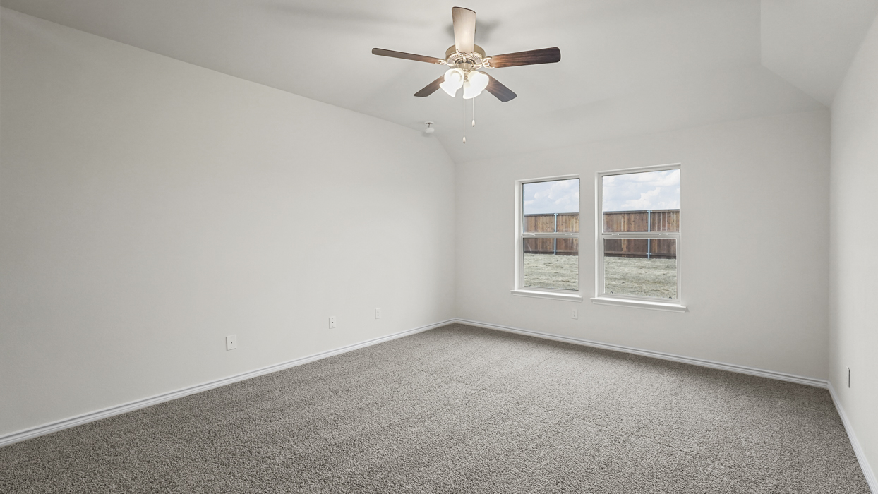 Cedarwood Floorplan Elevation B Bedroom Gallery Image - Silverado in Aubrey, TX