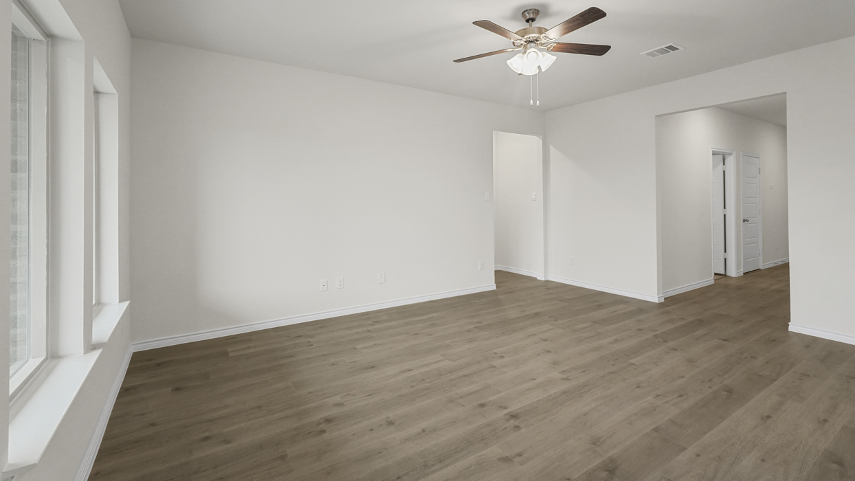 Cedarwood Floorplan Elevation B Living Gallery Image - Silverado in Aubrey, TX