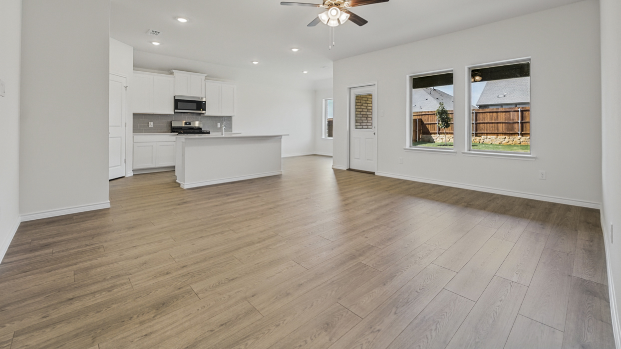 Cedarwood Floorplan Elevation A Living Gallery Image - Silverado in Aubrey, TX