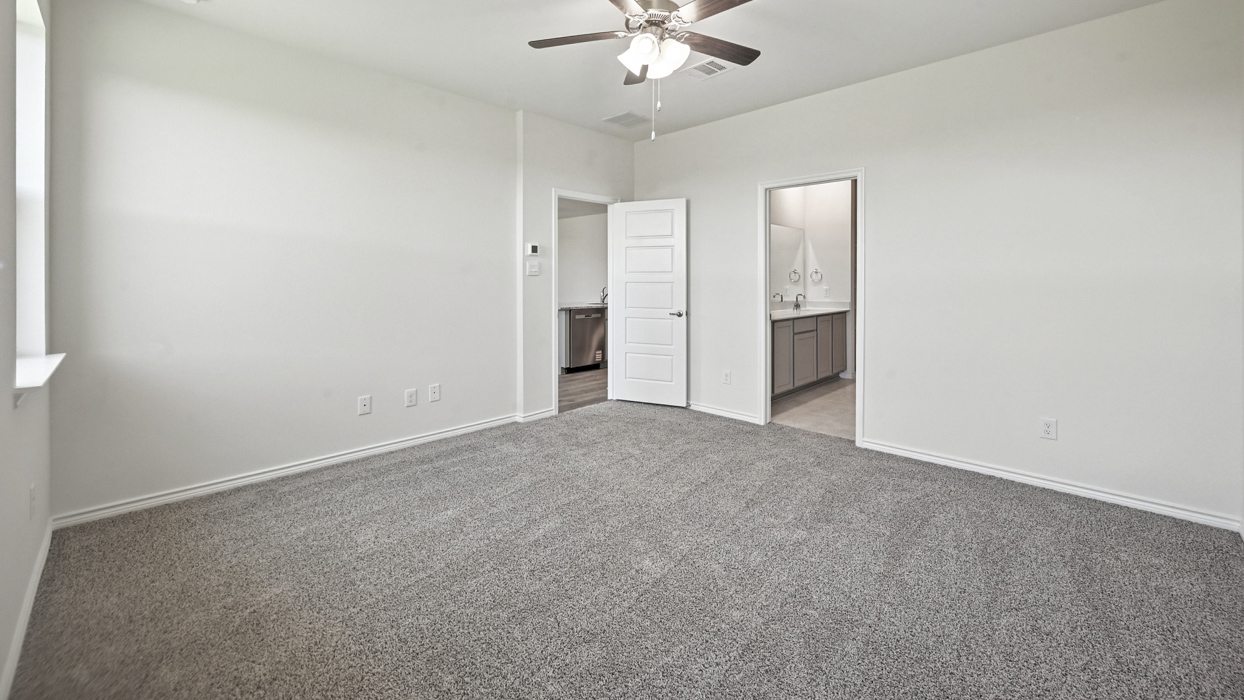 Rivington Floorplan Elevation E Bedroom Gallery Image - Silverado in Aubrey, TX