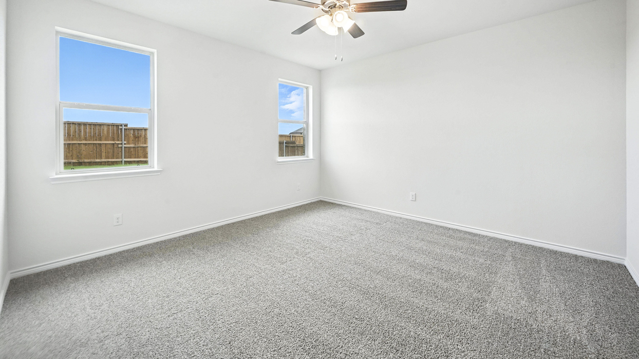 Rivington Floorplan Elevation B Bedroom Gallery Image - Silverado in Aubrey, TX