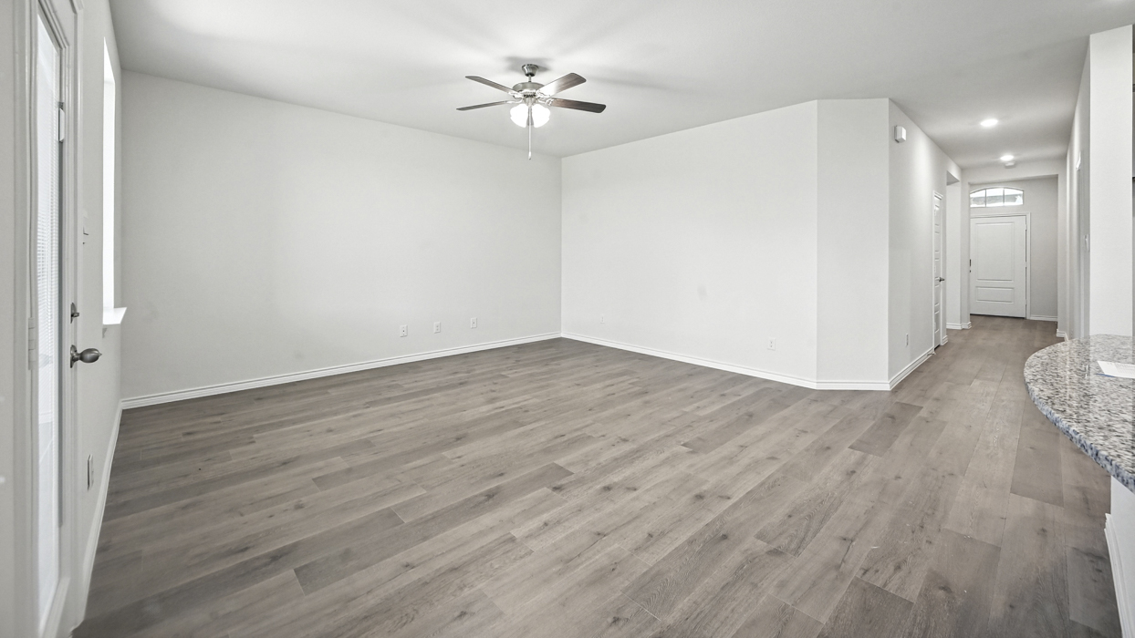 Rivington Floorplan Elevation E Living Gallery Image - Silverado in Aubrey, TX