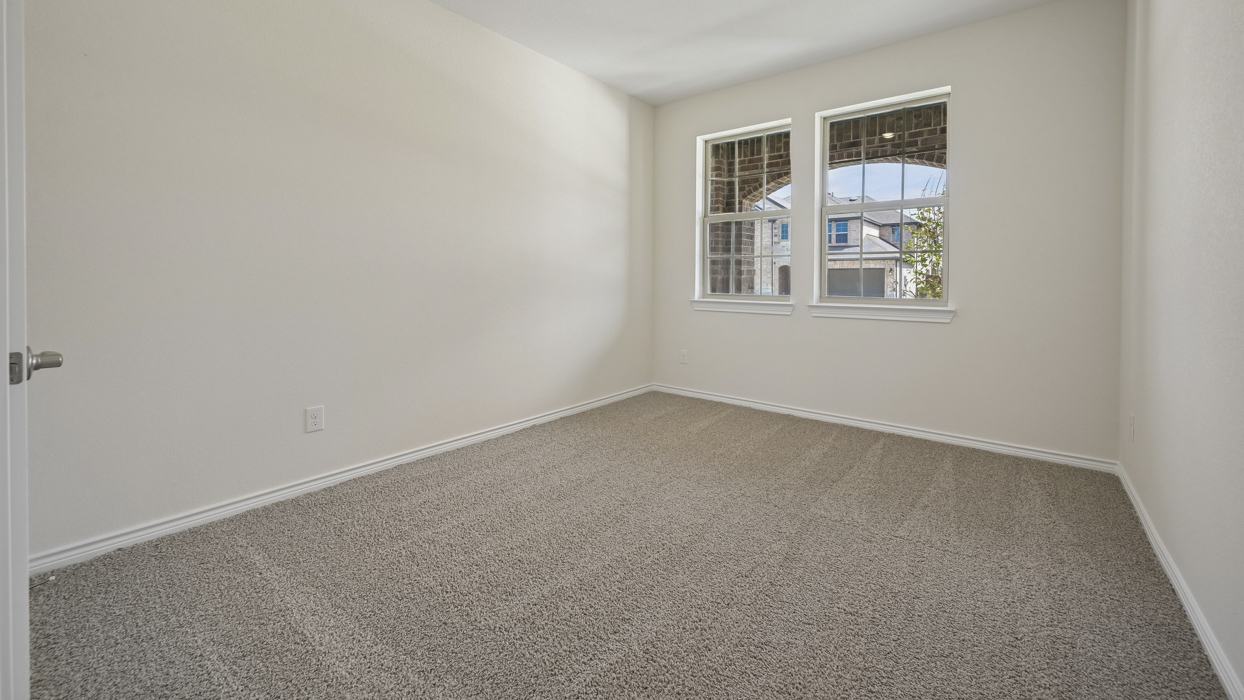 Rivington Floorplan Elevation E Bedroom Gallery Image - Silverado in Aubrey, TX