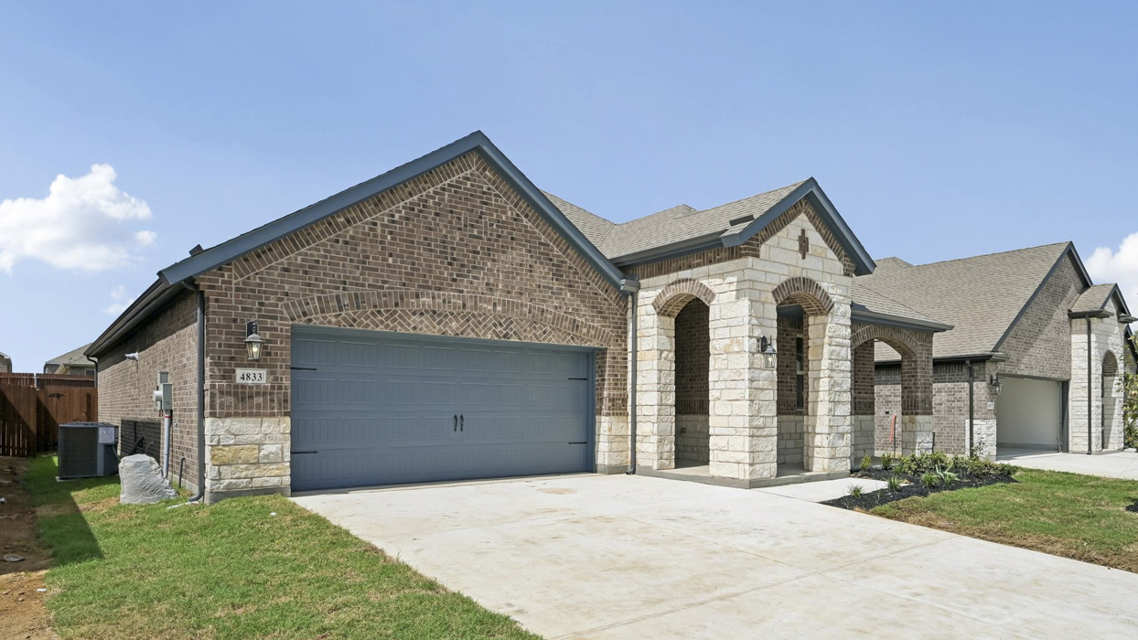 Rivington Floorplan Elevation E Exterior Rendering - Silverado in Aubrey, TX