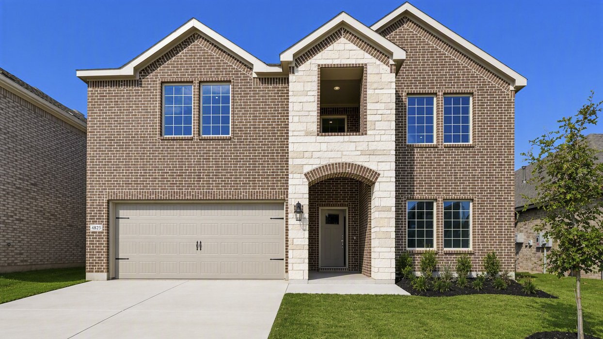 Medbourne Floorplan Elevation A Exterior Gallery Image - Silverado in Aubrey, TX