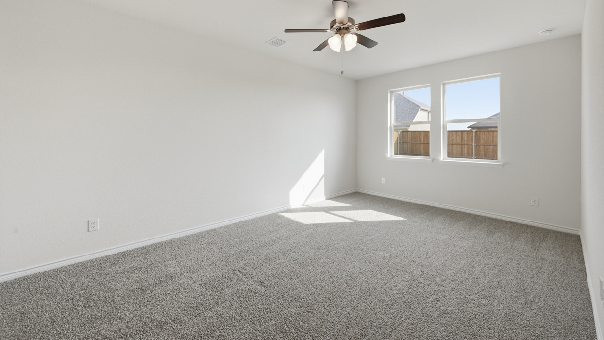 Medbourne Floorplan Elevation A Bedroom Gallery Image - Silverado in Aubrey, TX