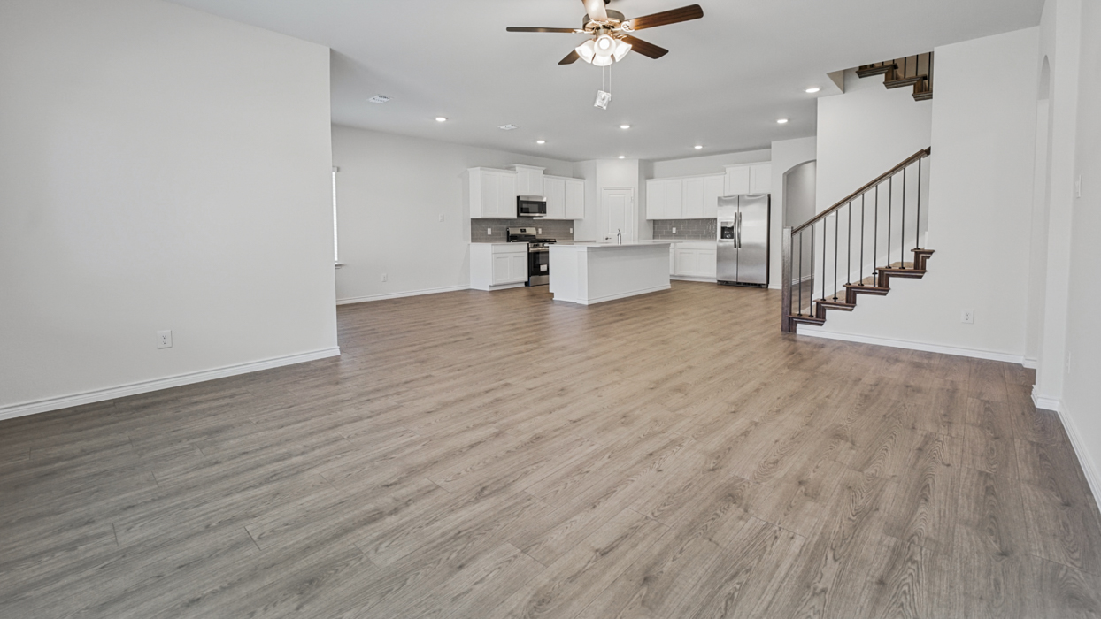 Ivery II Floorplan Elevation B Living Gallery Image - Silverado in Aubrey, TX