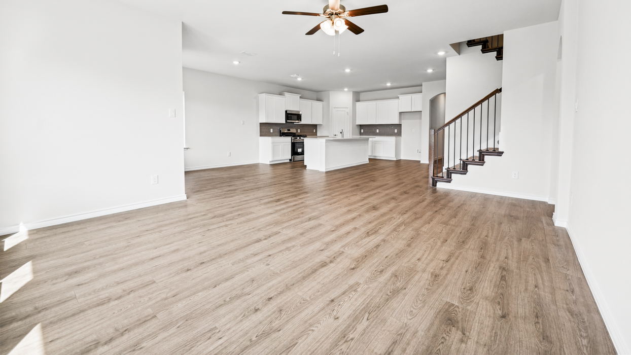 Ivery II Floorplan Elevation A Living Gallery Image - Silverado in Aubrey, TX